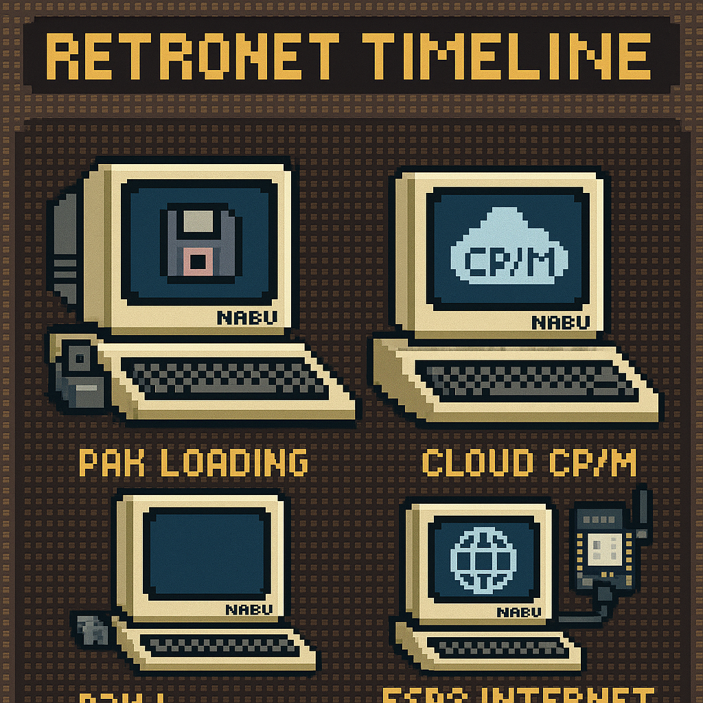RetroNET Timeline