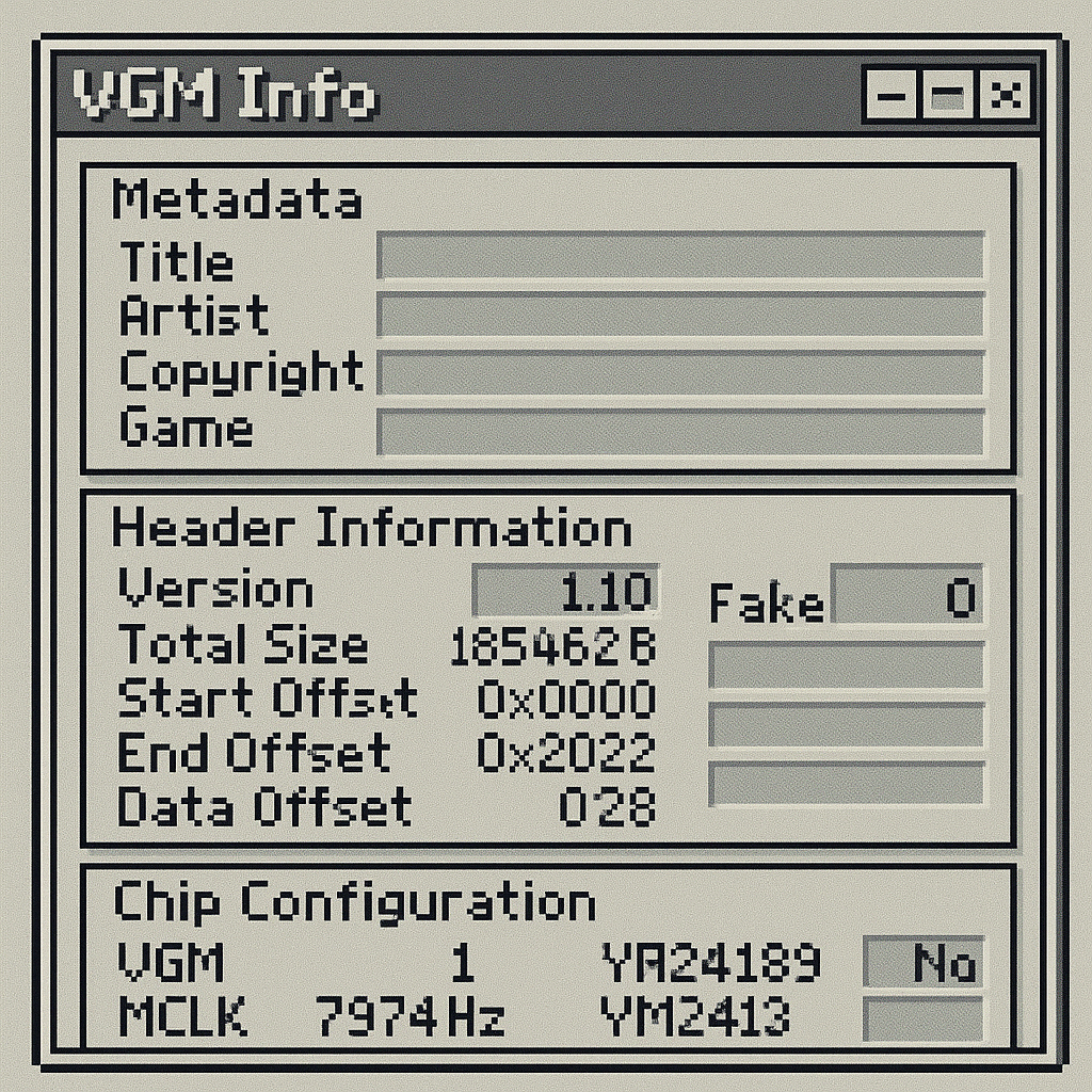 VGM Info