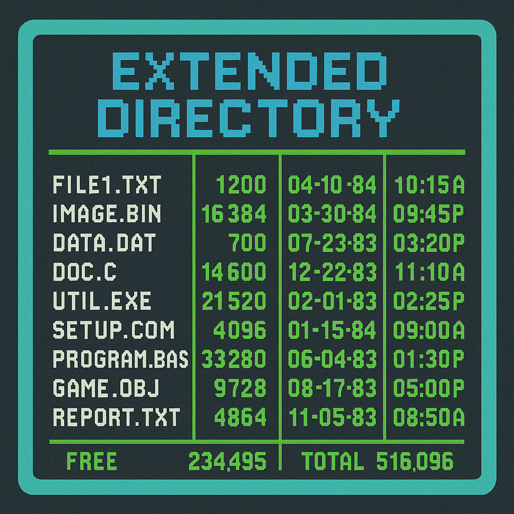 Extended Directory