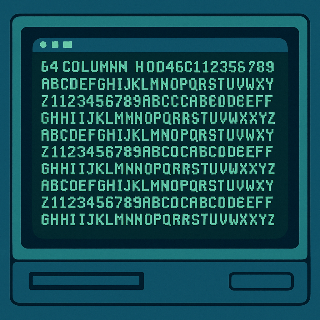 64 Column Mode